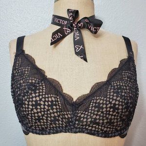 VS scoop neck bra 34C NWT